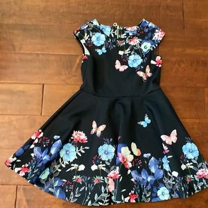 Size 8 butterfly dress
